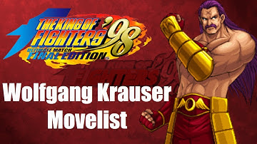 Wolfgang Krauser Movelist [The King of Fighters 