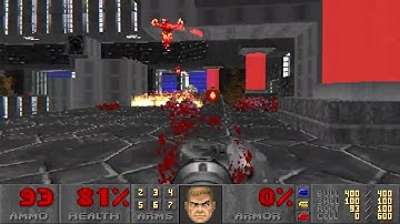 Attempting to kill all enemies in Doomed Space Wars (Map 06)