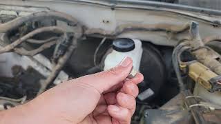 Brake Master Cylinder Replacement 2009 Ford Escape