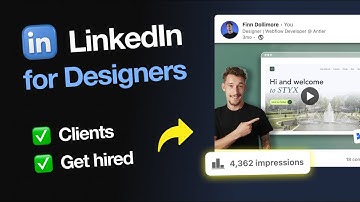 How to get hired on Linkedin (For Designers 2024)