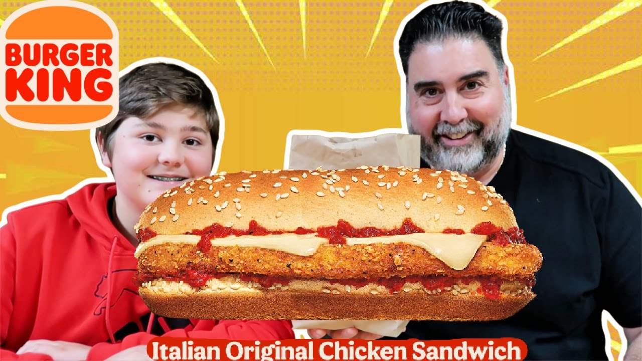 Bk Italian Chicken Sandwich Returns For 21 Youtube