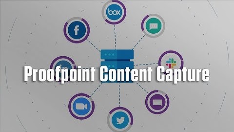 Capture and Manage Employee Communications from Every Platform with Proofpoint Content Capture