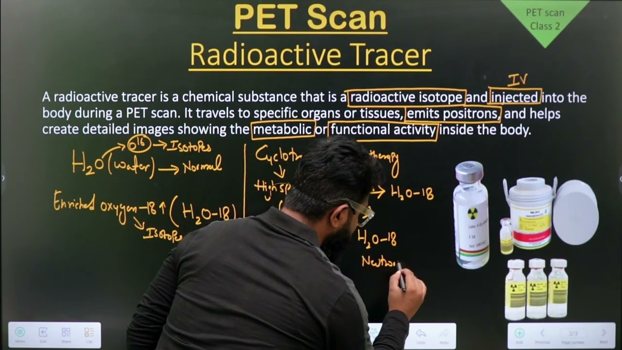 PET Scan | Radioactive Tracer Composition | Part-2 | in Hindi | Step by Step |