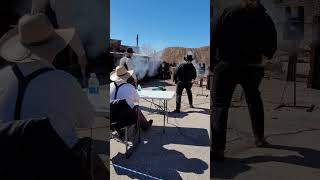 Rooster shooting at Calico Ghost Town - California Days 2024 Festival