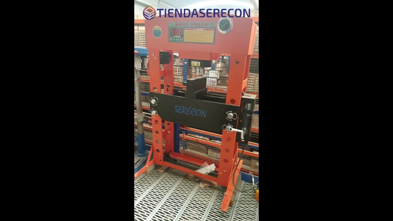 PRENSA HIDRÁULICA INDUSTRIAL SERECON – SERECON