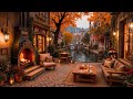 Smooth Autumn Jazz to Study, Work 🍂 Cozy Coffee Shop Ambience with Relaxing Jazz Instrumental Music