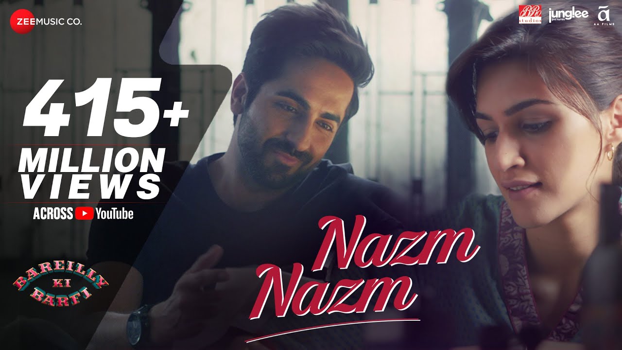 ⁣Nazm Nazm - Lyrical | Bareilly Ki Barfi | Kriti Sanon, Ayushmann Khurrana & Rajkummar Rao | Arko