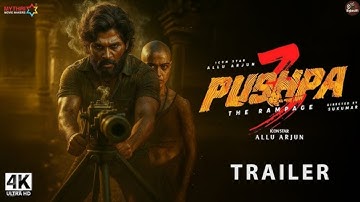 PUSHPA 3 Official Trailer | Allu Arjun | Rashmika | Sukumar | Full Action Movie Trailer 2025 