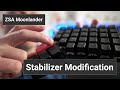 ZSA Moonlander Stabilizer Modification + what is coming next for the thumb modules?