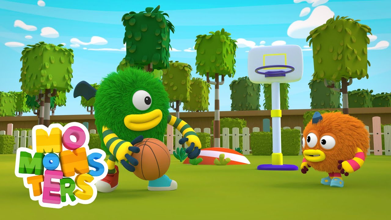 Basquetebol | Quente e Frio - Desenhos animados | Momonsters