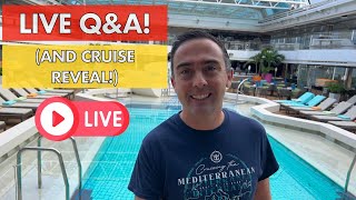 I'M GOING BACK TO SEA! Cruise Q&A and Cruise Reveal! Sunday 12 May 2024 4pm UK / 11am ET