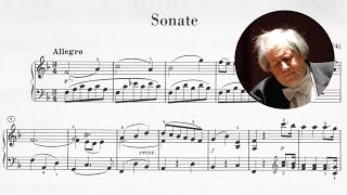 Video thumbnail of "Grigory Sokolov. Mozart  - Piano Sonata No.12 in F Major, K 332 (300k)"