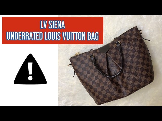 LV SIENA BAG REVIEW - WHAT FITS in this LOUIS VUITTON bag! 