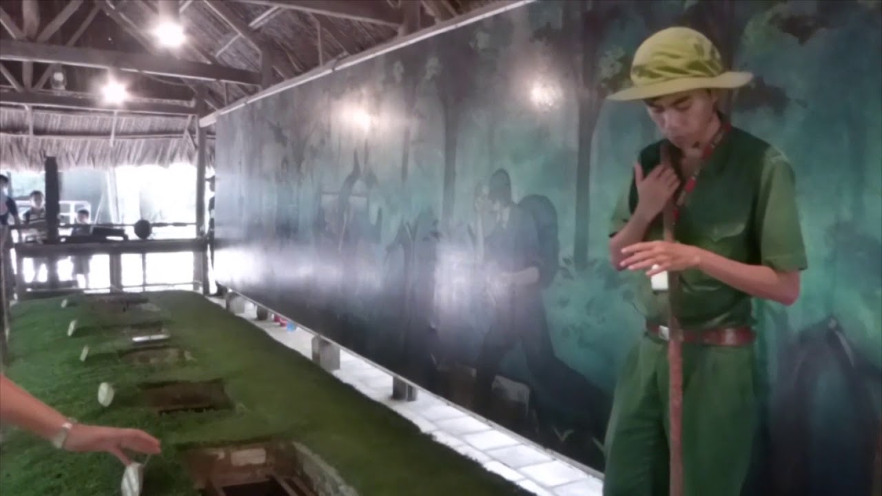 Cu chi Tunnels War And Booby Traps, Ho Chi Minh, Vietnam YouTube