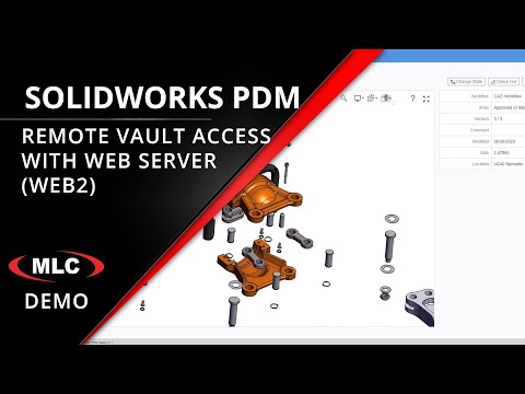 Remote PDM Access with Web Server - SOLIDWORKS PDM Implementation