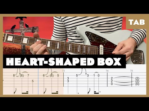 Heart-Shaped Box Nirvana Cover | Guitar Tab | Lesson | Tutorial