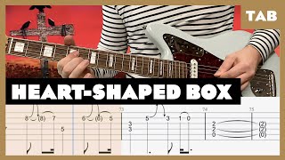 Nirvana - Heart-Shaped Box - Guitar Tab | Lesson | Cover | Tutorial Resimi
