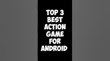 🔥TOP 3 *BEST* ACTION GAMES FOR ANDROID #shorts #games