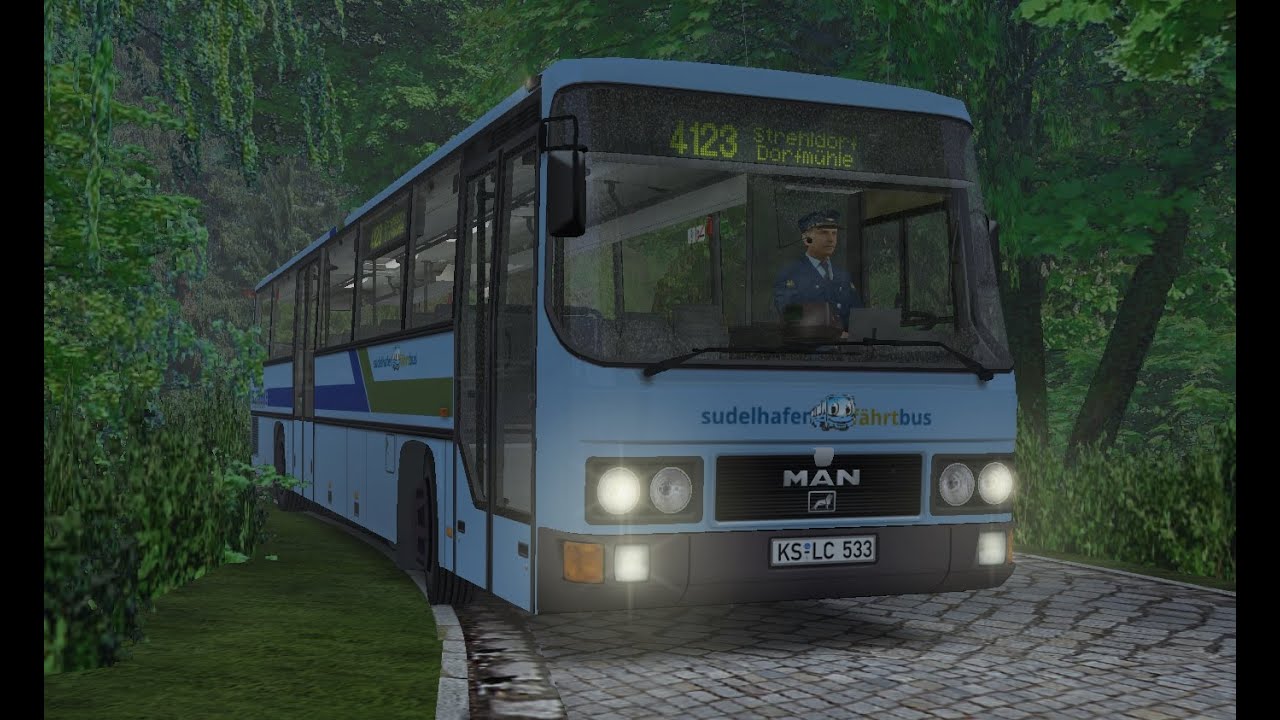 OMSI 2. Map Ettbruck, Line 4123, MAN ÜL 272. Part 1