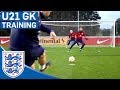 Double Goalkeeper Test - England U21 | Inside Training