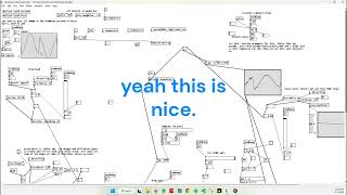 (Rad Realism) Physical modeling synthesis in Pure Data Vanilla demonstration