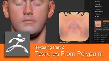 DART 153 Intro To ZBrush: Texturing Part 2 Texture Maps From Polypaint
