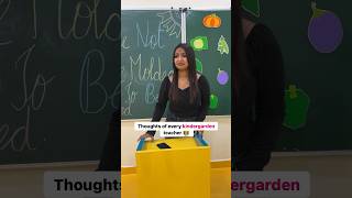 Kindergarden Teacher things 😅😅 #Shorts #comedy #school