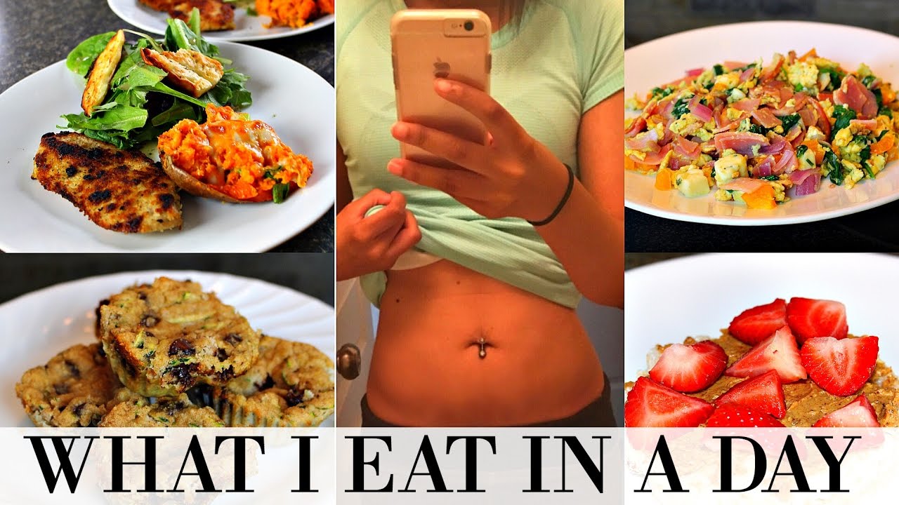 WHAT I EAT IN A DAY TO LOSE WEIGHT & GET RID OF BELLY FAT ...