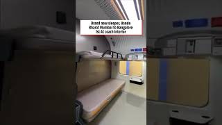 Inside the New Vande Bharat Sleeper, Mumbai to Bangalore in Luxury