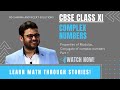 Complex Numbers - Properties of Modulus, Conjugate of complex numbers | NCERT Class 11 Maths (Hindi)