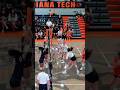 Setter saves a tight pass ➝ outside finishes the job | Indiana Tech Women’s Volleyball 🏐🔥