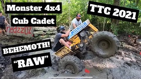 MoBro’s Monster Lifted 4x4 Full Suspension Cub Cadet TTC 2021 RAW Footage