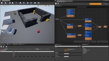 [UE4 HTN] HTN Planning Plugin for Unreal Engine 4 – Test 1