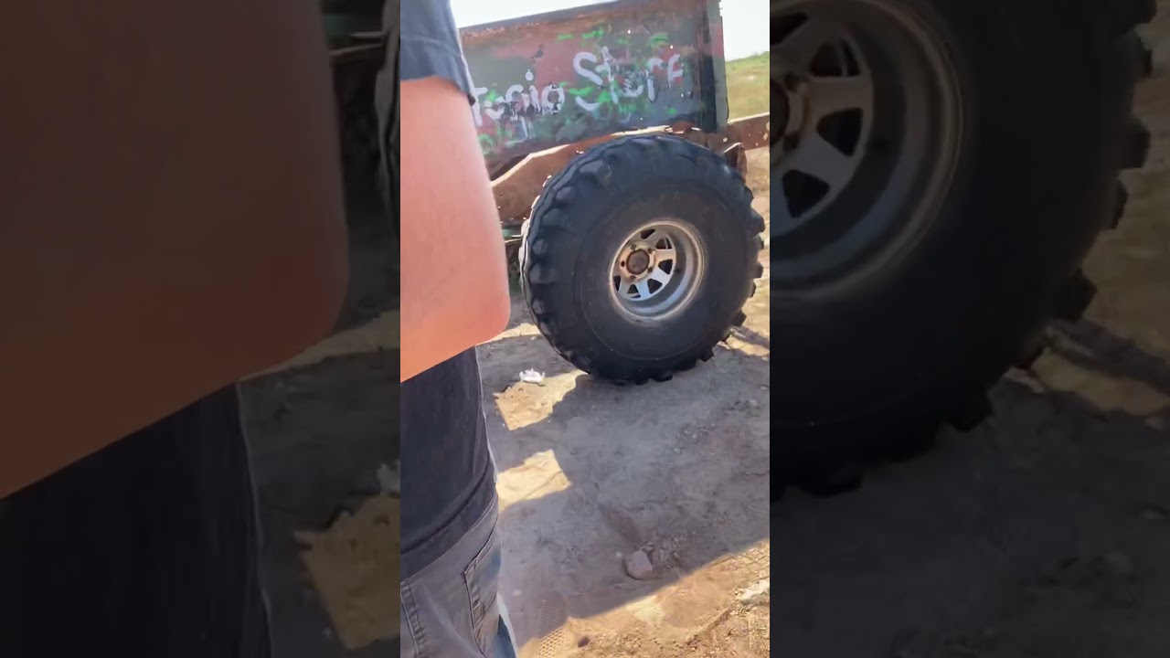 Revving for my brothers grave we built this truck together