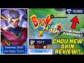 I FINALLY GOT THE NEW CHOU HERO SKIN THUNDERFIST !! | BEST PURCHASE + REVIEW | MOBILE LEGENDS