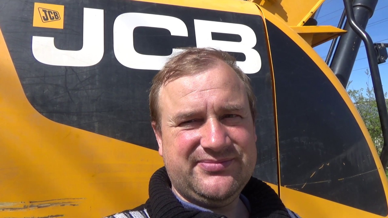 видеообзор экскаватора JCB 220 (зашибиськи)