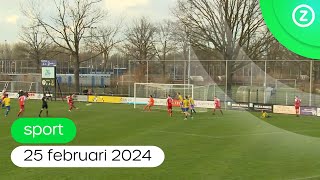 Omroep Zeeland Sport, 25 februari 2024