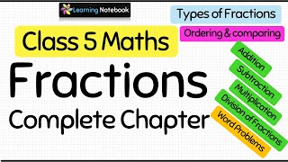 Class 5 Maths Chapter Fraction (Complete Chapter)