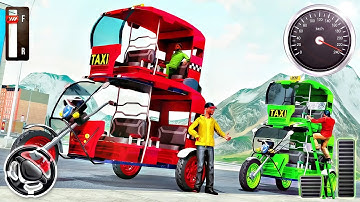 Grand Tuk Tuk Auto Rickshaw - City Indian Taxi Driving Sim | Android Gameplay