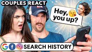Couples React To Each Other’s Search History (Google, Facebook, Instagram)
