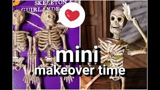 Dollar Store Makeover: Make a POSE-ABLE Skeleton!!!