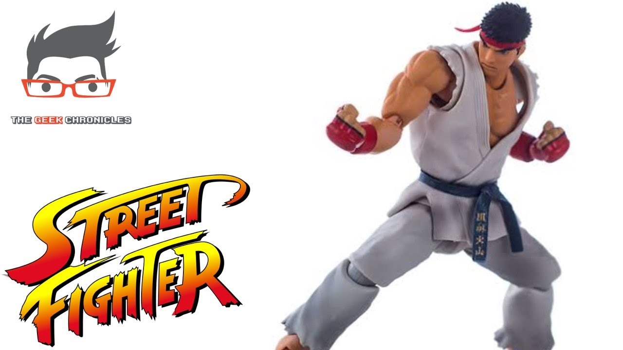 Grifo Destello Nueve Ryu SH Figuarts Street Fighter Review en Español - YouTube