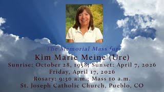 St. Joseph Church Funeral Livestream (Friday, April 17, 2026)
