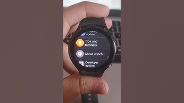 Developer Options in Galaxy Watch 4/5/6 #WearOS
