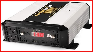 PowerDrive 1000W, Bluetooth Pure Sine Wave, Power Inverter
