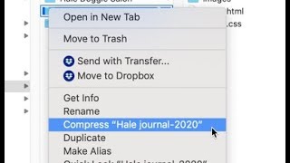 How to Zip or Compress a Folder on Mac