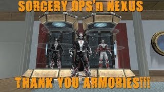 DCUO - I'm Sorcery DPS'n....Thank You Armories!