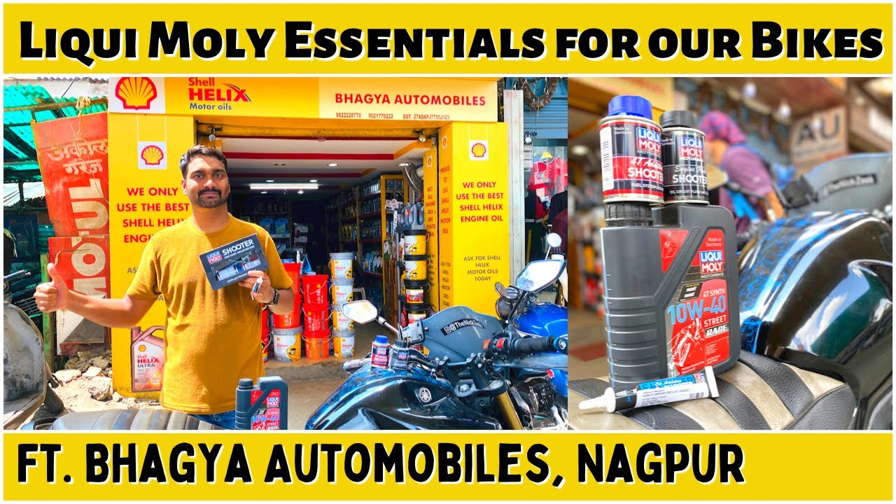 Liqui Moly THE Best Engine Oil & Additives Ft. Bhagya Automobiles, Nagpur Fz V3 BS6