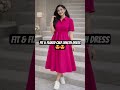 #Classy look😚#Fit and flared calf modi dress 😍😍#Perfect for travelling 🧳