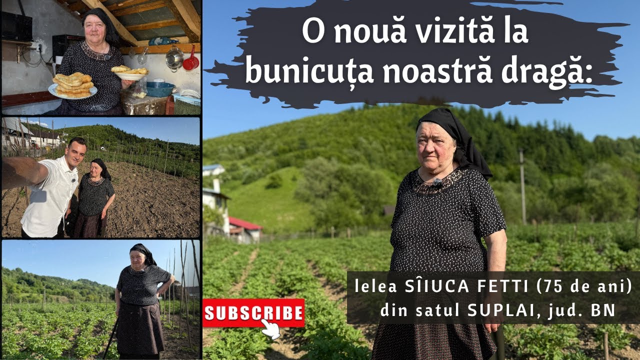 📍 O nouă vizită la ”bunicuța noastră dragă”: lelea SÎIUCA FETTI din satul SUPLAI, jud. BN 🆕